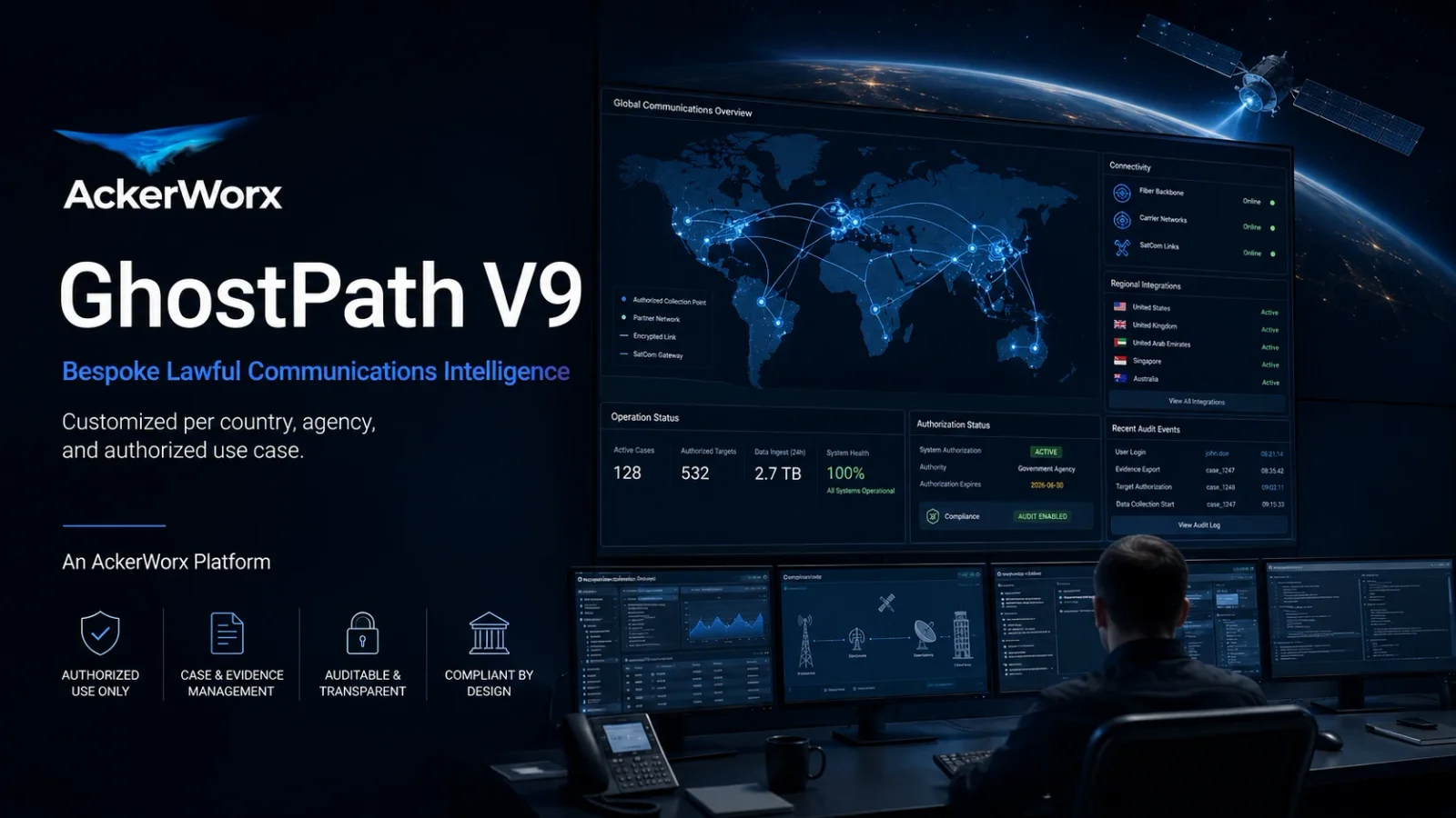 GhostPath V9: Bespoke Lawful Communications Intelligence by AckerWorx